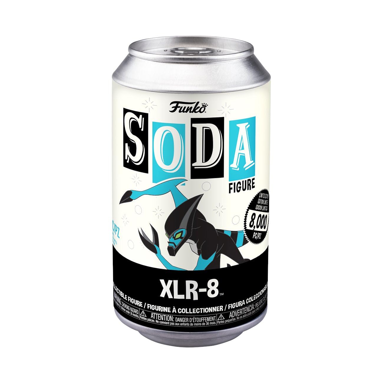 Funko Vinyl Soda: Ben 10 - Xlr-8 Sealed Can (Chase Possible)
