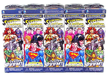 Dc Heroclix: Superman And The Legion Of Super-Heroes 10 Ct. Booster Brick