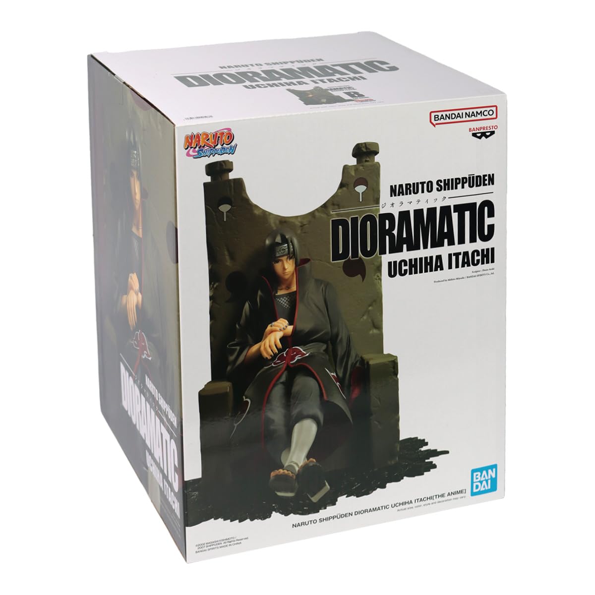 Banpresto - Figurine Naruto Shippuden - Uchiha Itachi Brush Dioramatic 17Cm - 4983164191974