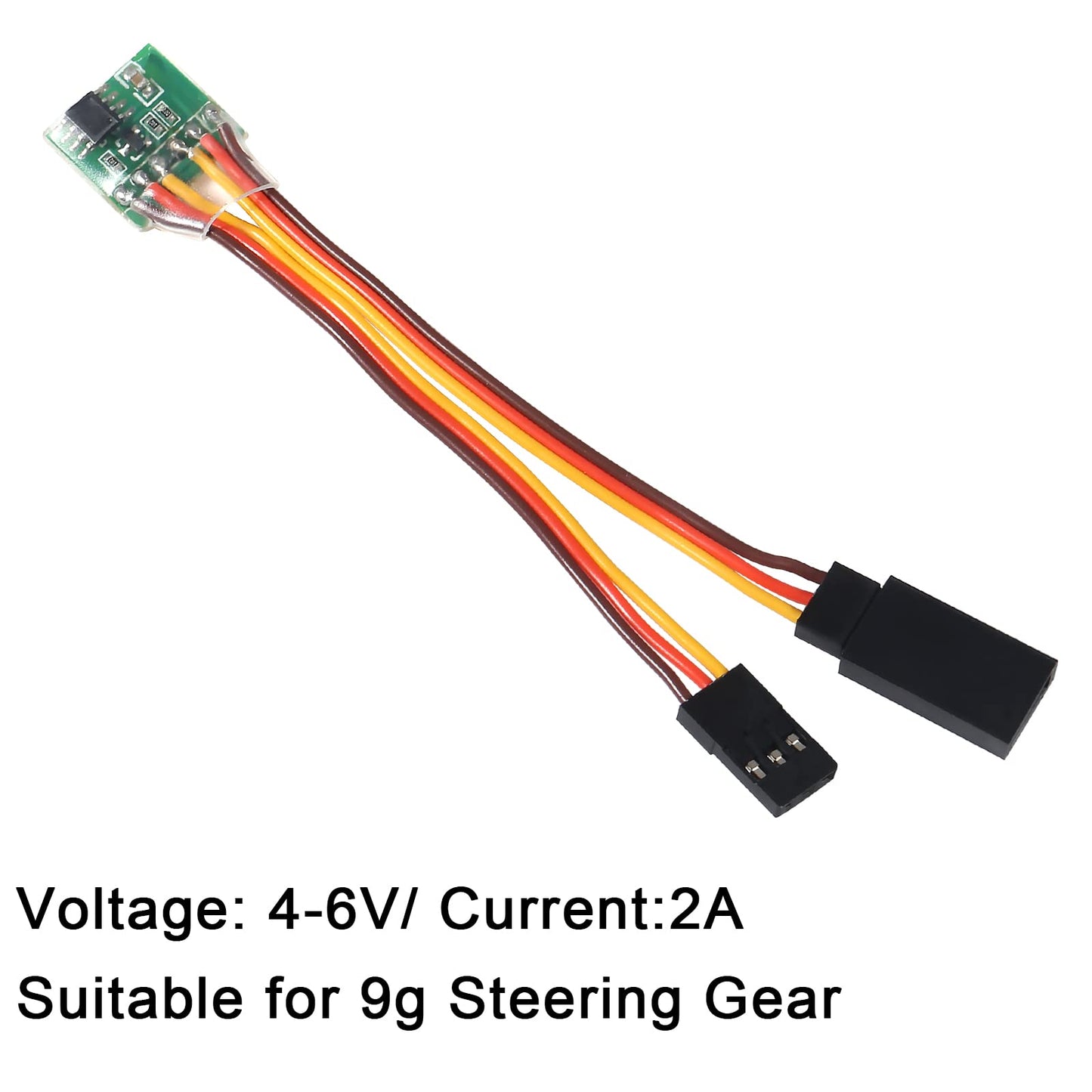 QCCAN 3PCS RC Servo Signal Reverser Rotation Inverter for Aircraft Airplane Steering Gear