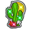 Desert Disco Cactus Flashing Body Light Lapel Pin By Blinkee
