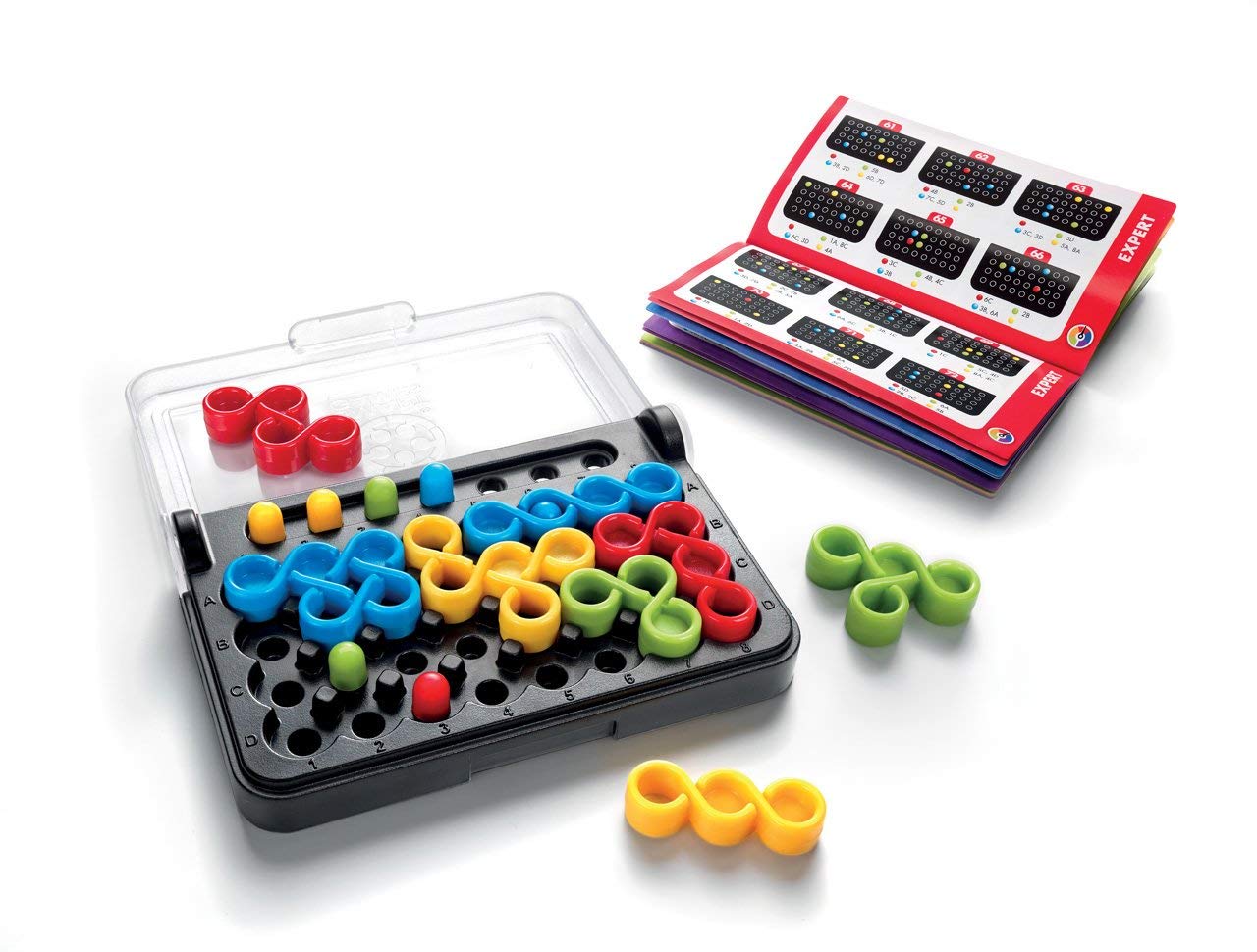 Smartgames Iq Twist, A Travel Game For Kids And Adults, A Cognitive Skill-Building Brain Game - Brain Teaser For Ages 6 & Up, 12