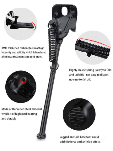 ZSFLZS Bike Kickstand Bicycle Side Support Stand for 12 14 16 18 20 inch Kids Bike (for 16 Bike)