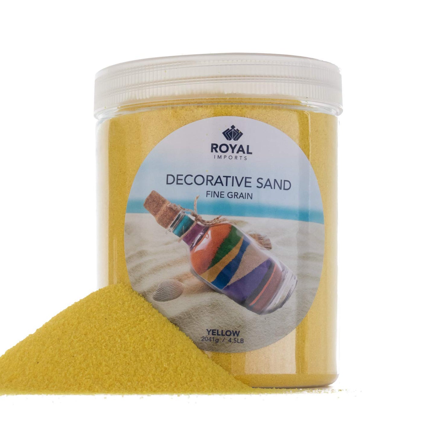 Royal Imports Decorative Beach Sand For Vase Filler, Wedding, Home Decor, Arts & Crafts, Fire Pit, Fireplace, Sandbox, Pet Tank