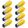 Gebildet 8Pcs Dc3V-12V Dc Geared Motor, For Aircraft Toys/Robotic Body/Four-Wheel Drive Toy Car, Batch Number: Double Axis 1:48