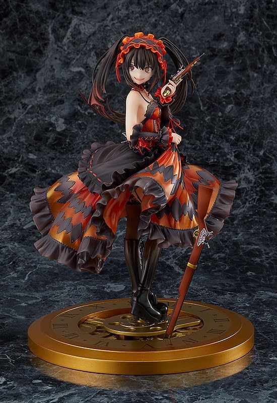 Good Smile Date A Live: Kurumi Tikusaki (Zafkiel) 1:7 Scale Pvc Figure, Multicolor
