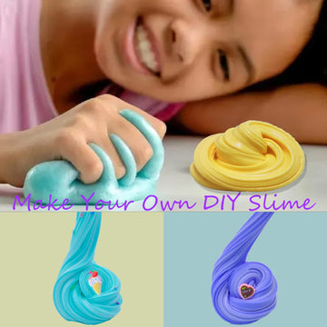 EASYCITY 60-Pack Mini Butter Slime Kit, Scented Stress Relief Toy, Rose & White, Perfect for Parties and School Prizes