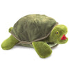 Folkmanis Turtle Plush Hand Puppet, 8'