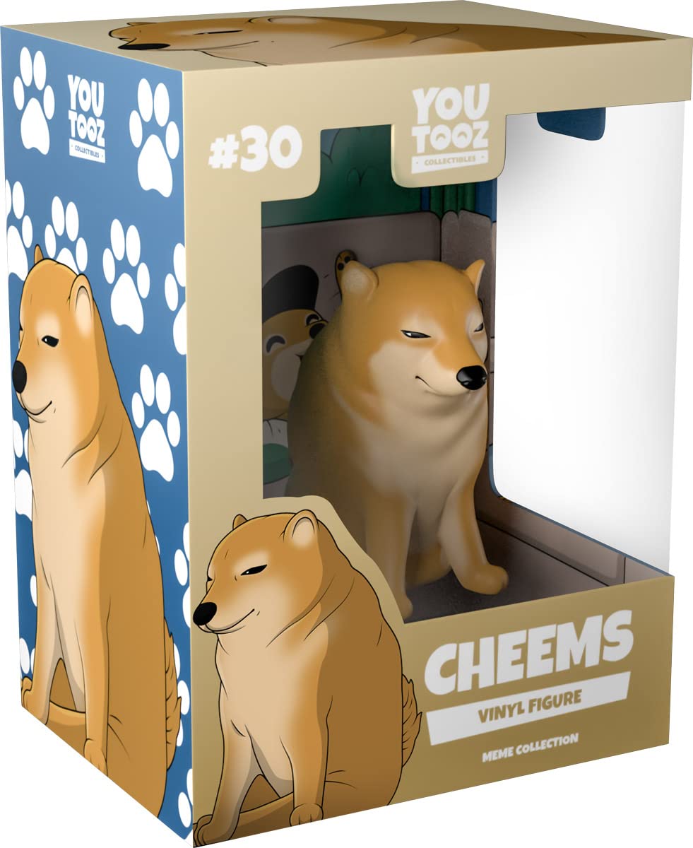 Youtooz Cheems Doge Figure, 3.5 Inch Figure, Internet Famous Doge Cheems Meme Collection Based On Internet Famous Memes
