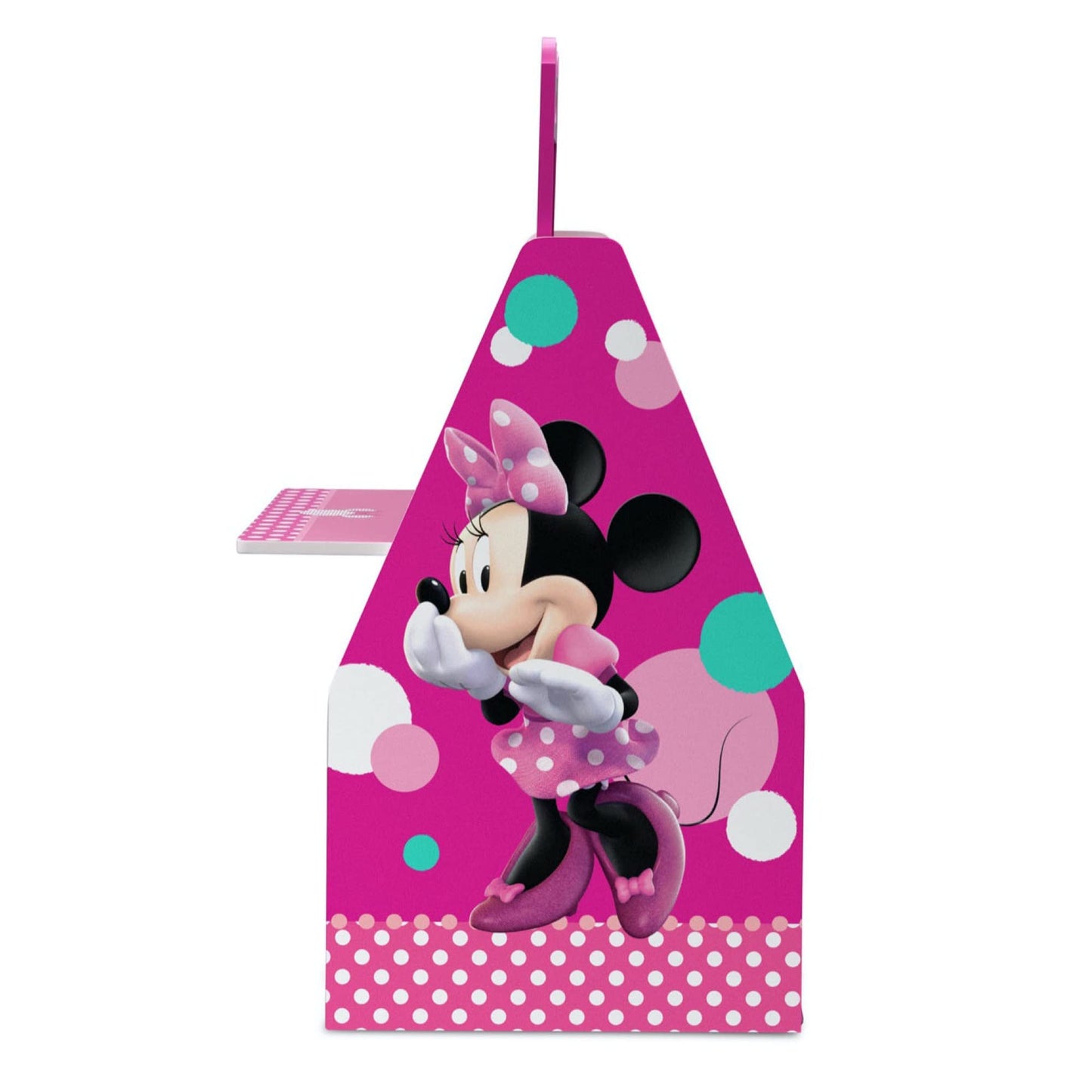 Delta Children Deluxe Kids Art Table | Easel, Desk, Stool, Toy Organizer, Disney Minnie Mouse