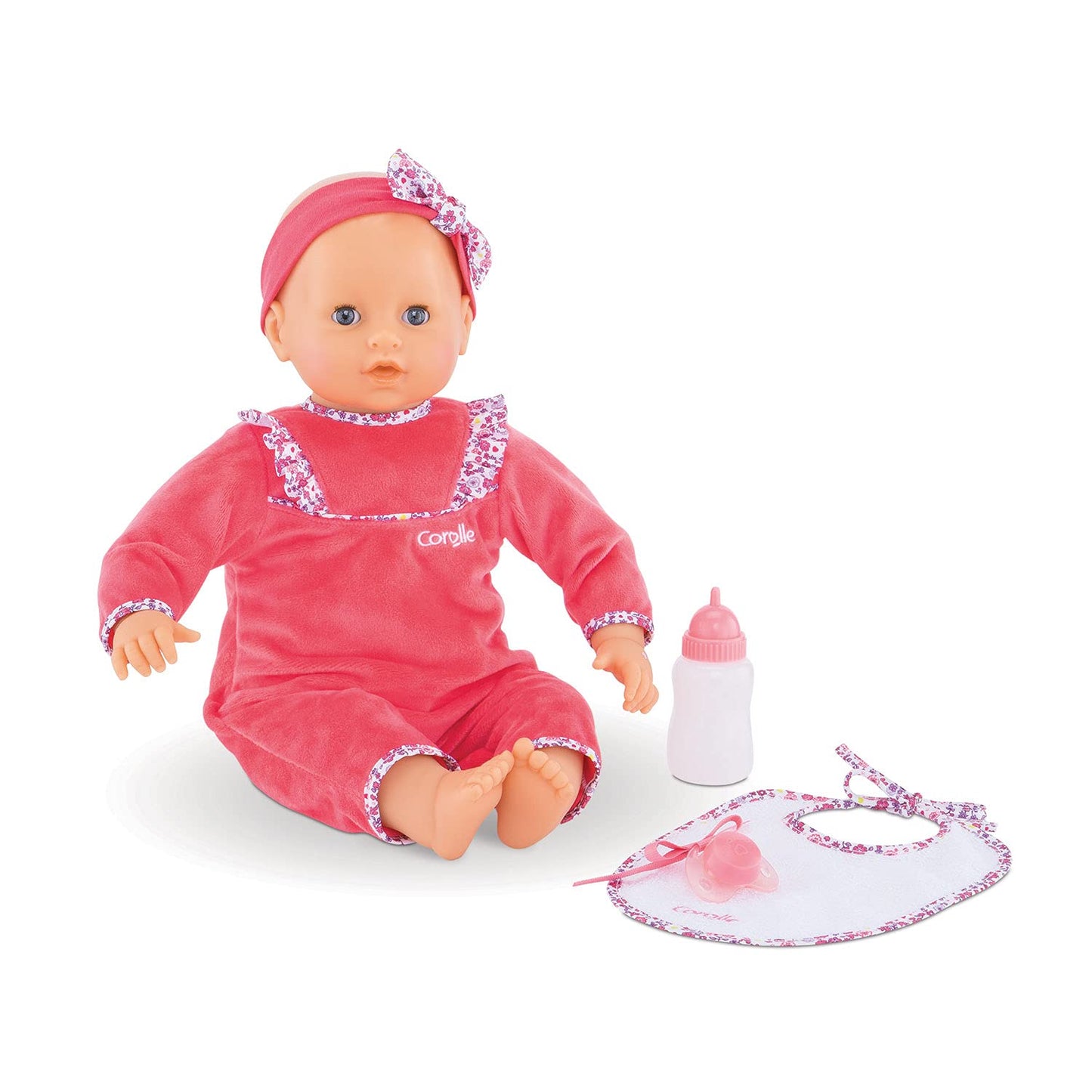 Corolle 9000150060 - Mon Grand Poupon Purple Chérie 42 Cm French Doll With Charm And Vanilla Fragrance