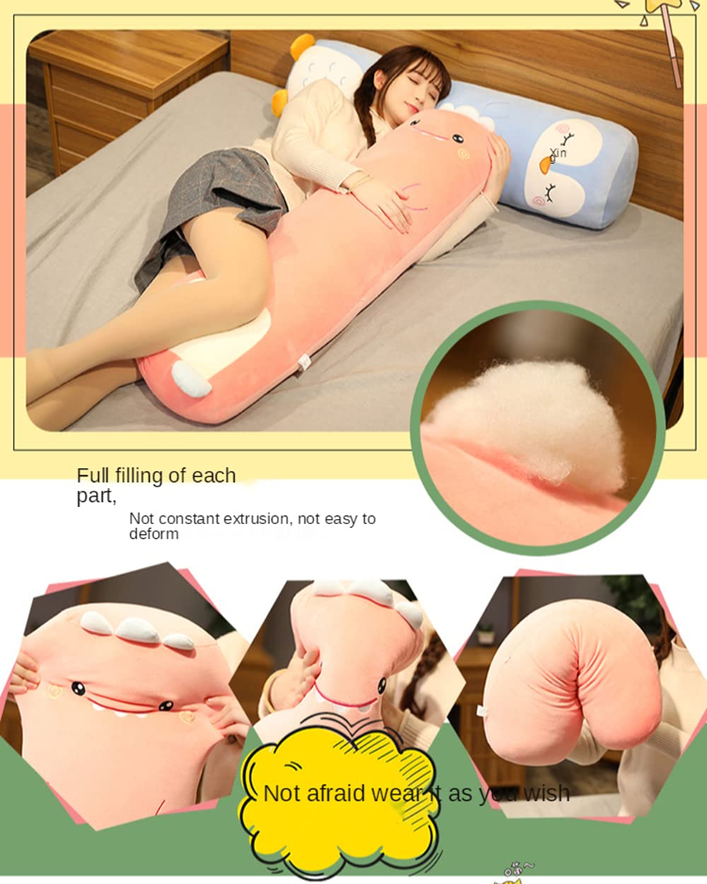 Mupi Long Plush Cute Body Pillows 27'' Cuddle Stuffed Animal Shaped Bed Body Pillows Soft Cotton Plushies Doll Toy Gifts For Boy