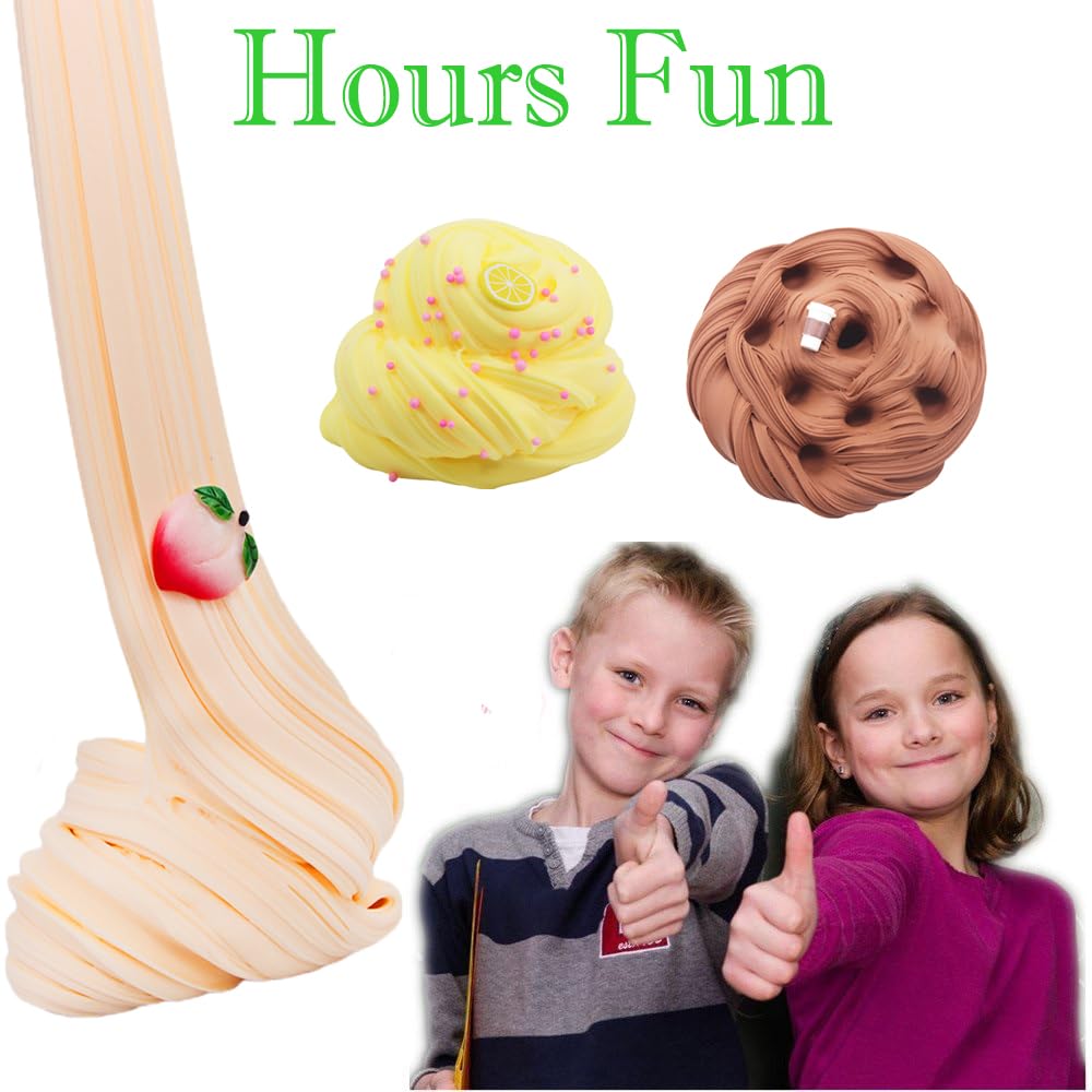 Butter Slime Kit 11 Pack Party Favors For Kids, Colorful Stress Relief Toy For Girls Boys, Easter Filling Stuffers, Christmas Stocking Stuffers