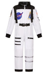 Cuteshower Kids Astronaut Nasa Costume For Boys Girls Space Jumpsuit Halloween (Orange,10-12 Years)