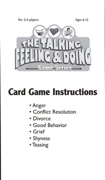 The Talking, Feeling, & Doing Anger Card Game