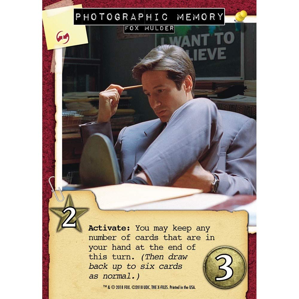 Upper Deck Legendary Encounters: X-Files Deck Building Game - Multi, Small Size, Perfect for Fans and Game Nights