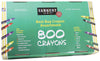 Sargent Art 800-Count Regular Crayon Class Pack, Best Buy Assortment, 55-3280