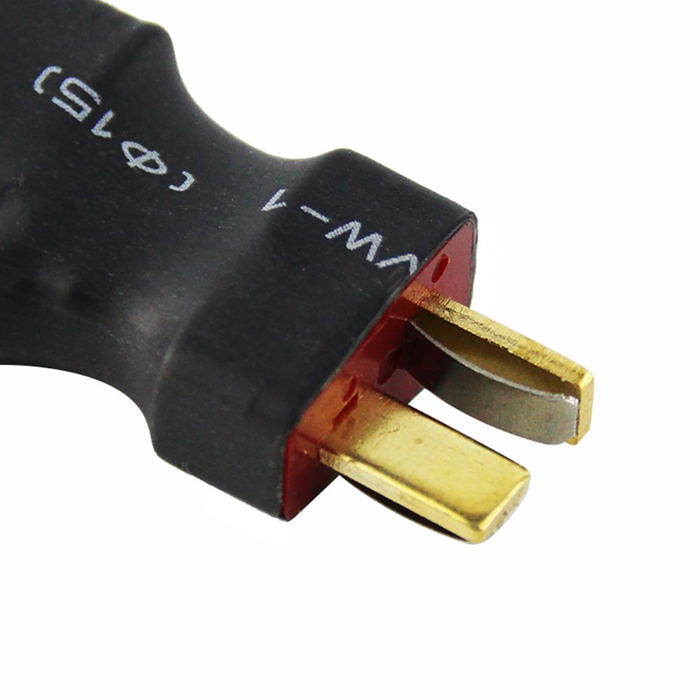 OliYin 3pcs Male T-Plug to Female EC3 Losi Connector Adapter for Brushless Lipo(Pack of 3)