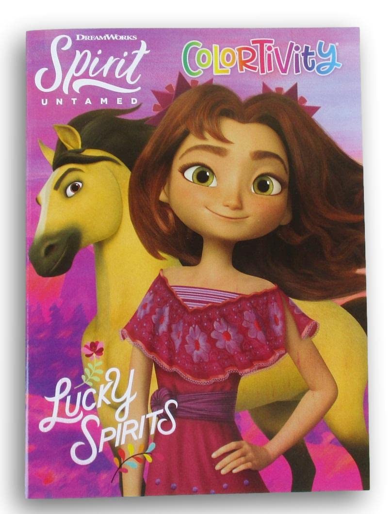 Colortivity Spirit Untamed Coloring And Activity Book - 80 Pages - Cover Varies (42982938)