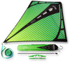 Prism Kite Technology Vertex High Flying Diamond Kite With 10' Long Triple Streamer Tail, Aurora