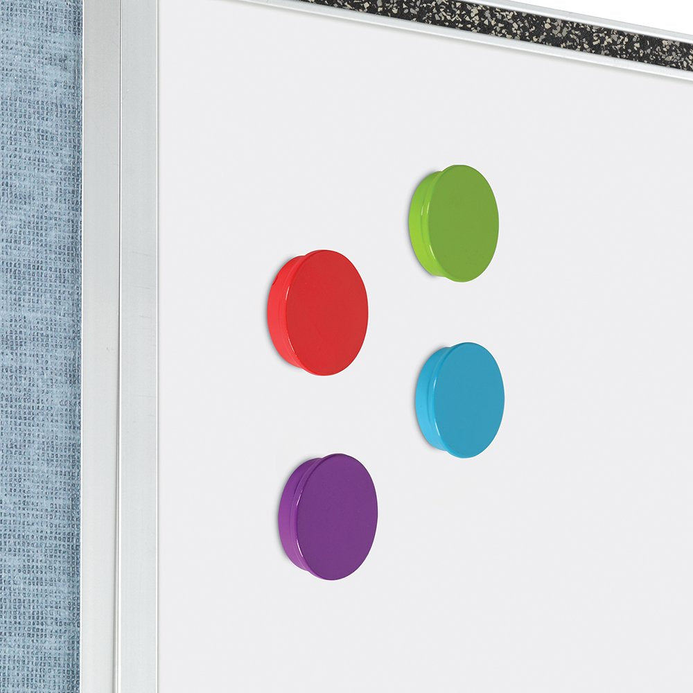 Learning Resources Super Strong Magnets, 4 Vibrant Colored Magnets, Hang On Whiteboards Or Refrigerators