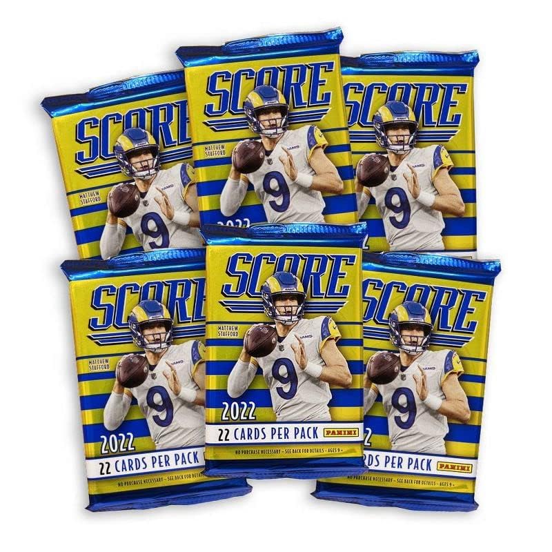 2022 Panini Score Football Trading Card Blaster Box - 132 Cards Inside