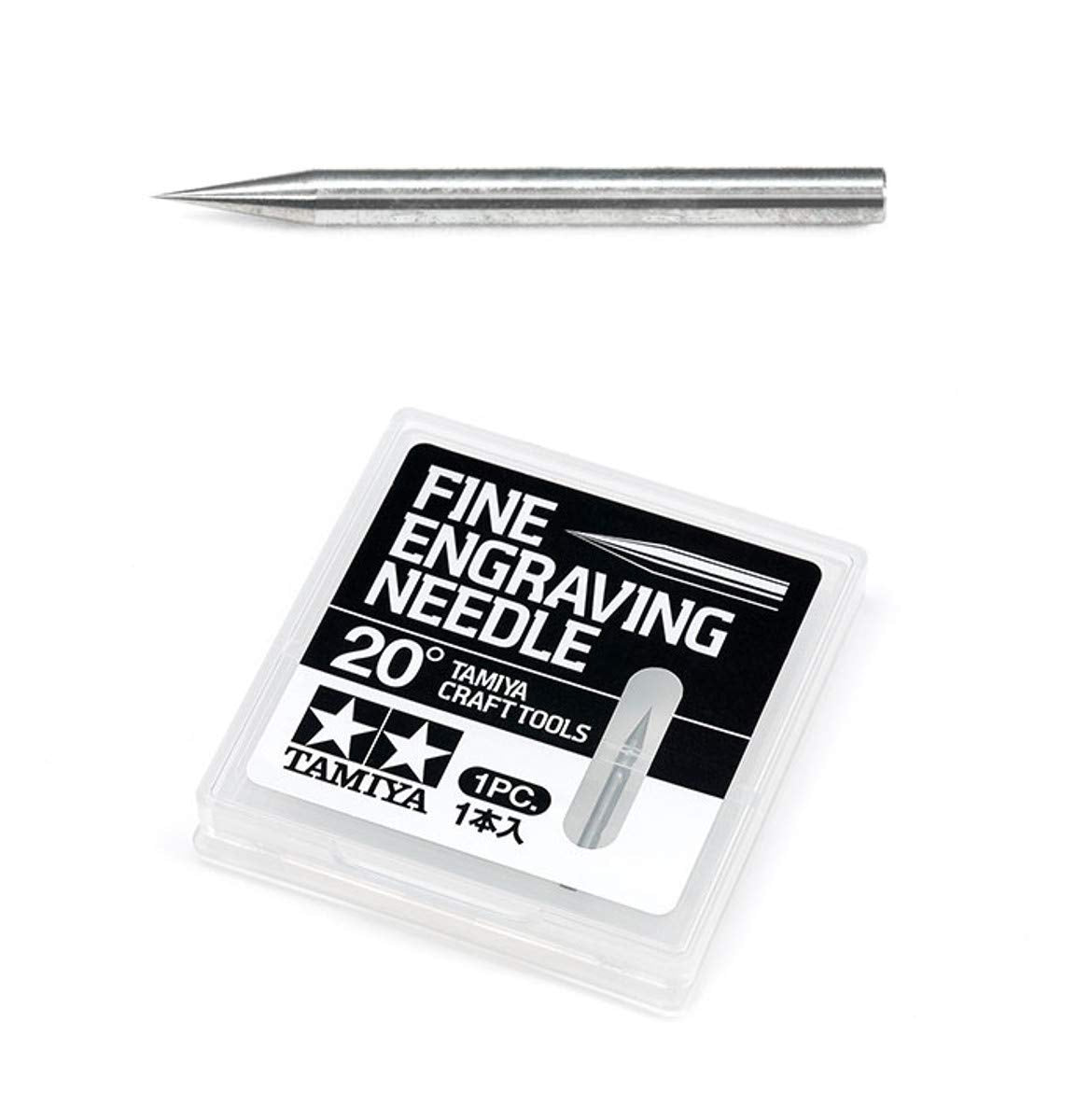 Tamiya Craft Tool Series No.148 Streaks Carving Carbide Needle 20 Degrees Plastic Model Tool 74148