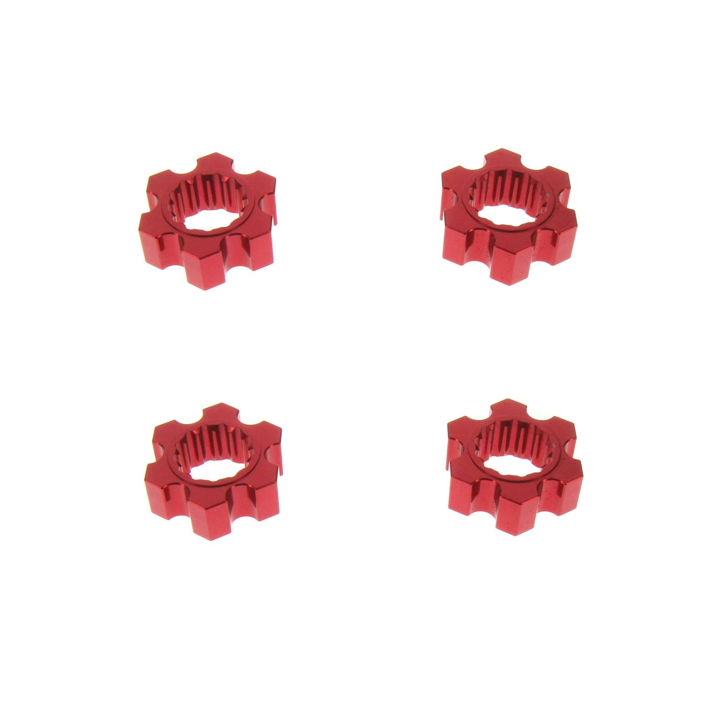 Atomik Alloy Hex Adapter - RC Car Replacement for Traxxas X-Maxx - Hardened, Durable Billet 6061 Aluminum, Chassis Upgrade Part