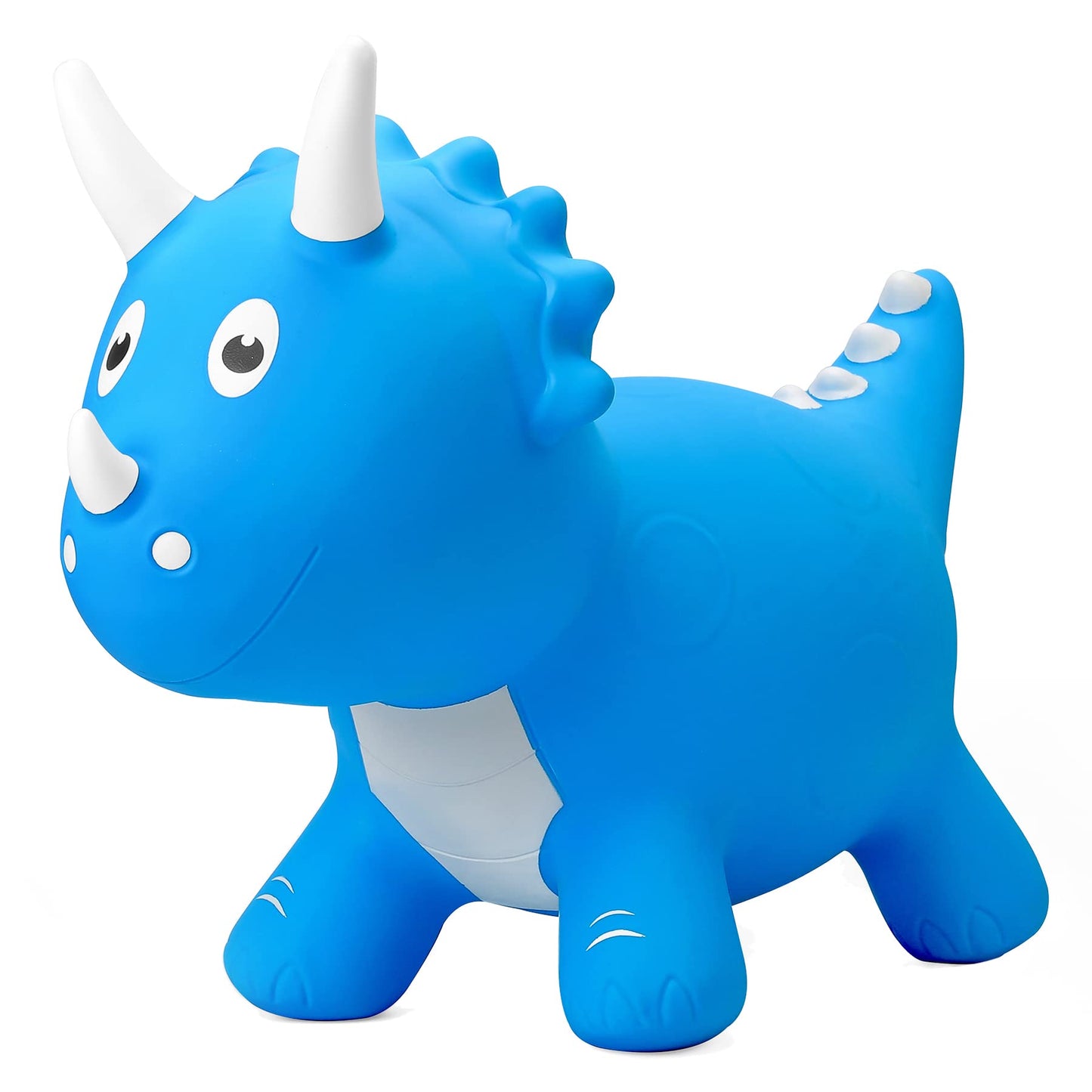 Playzap Bouncy Animal, Bouncing Jumping Horse Animal Hopper Hopping Toys, Inflatable Bouncy Ride On Toy For Kids/Toddlers/Children (Pump Included)