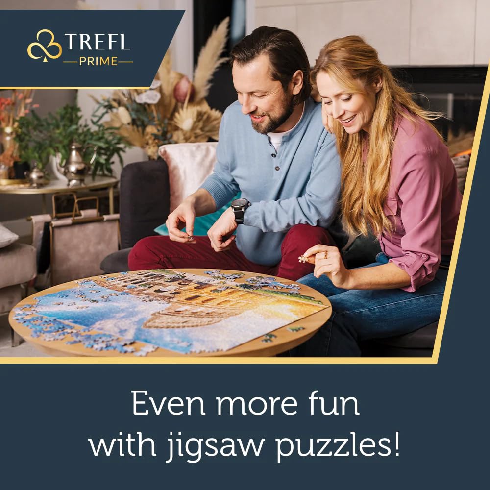 Trefl -1500 Pieces, Thickest Cardboard, Organic, ECO, Aerial Landscape, Collage, Entertainment for Adults and Children from 12 Y