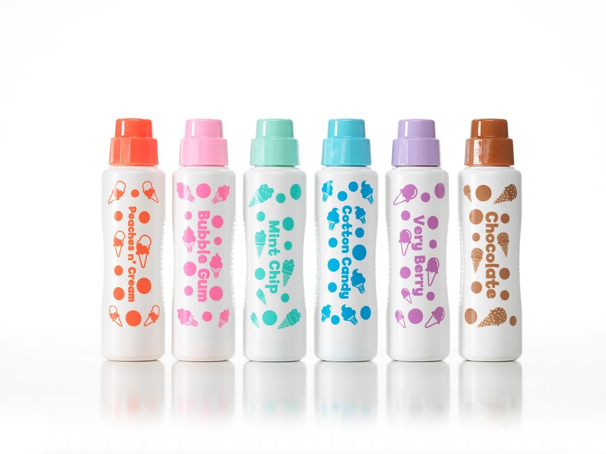 Do A Dot Art Ice Cream Scented Washable Dot Markers Set of 6, Multicolored, Plastic, Model 203, Perfect for Kids and Toddlers