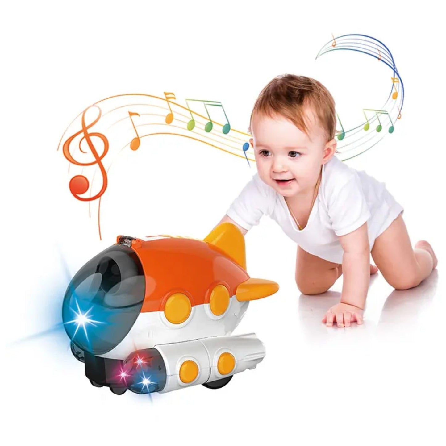 Funblast Bump & Go Helicopter Toy For Kids, Special Rescue Team Helicopter Toy With Wing Opening For With Light & Sound For 3+ Y