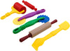MAGIKON Colorful Dough Tools Kit for Children,6 Pieces, Multi-Functional, Fit for Little Hands