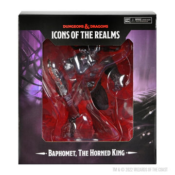 WizKids D&D Icons of The Realms Baphomet Figure, Small, Purple, Plastic, Model 86917