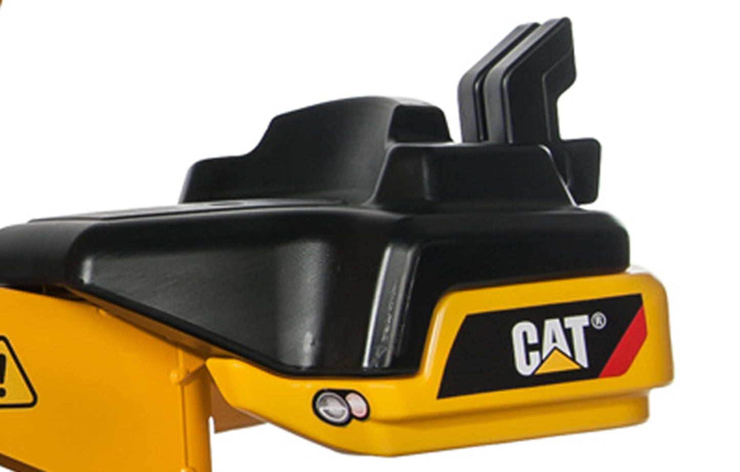 Rolly Toys Cat Construction Ride-On: Metal 360-Degree Excavator Digger With Traction Treads, Youth Ages 3+ Yellow, 38'(H) X 18'(W) X 34'(D)