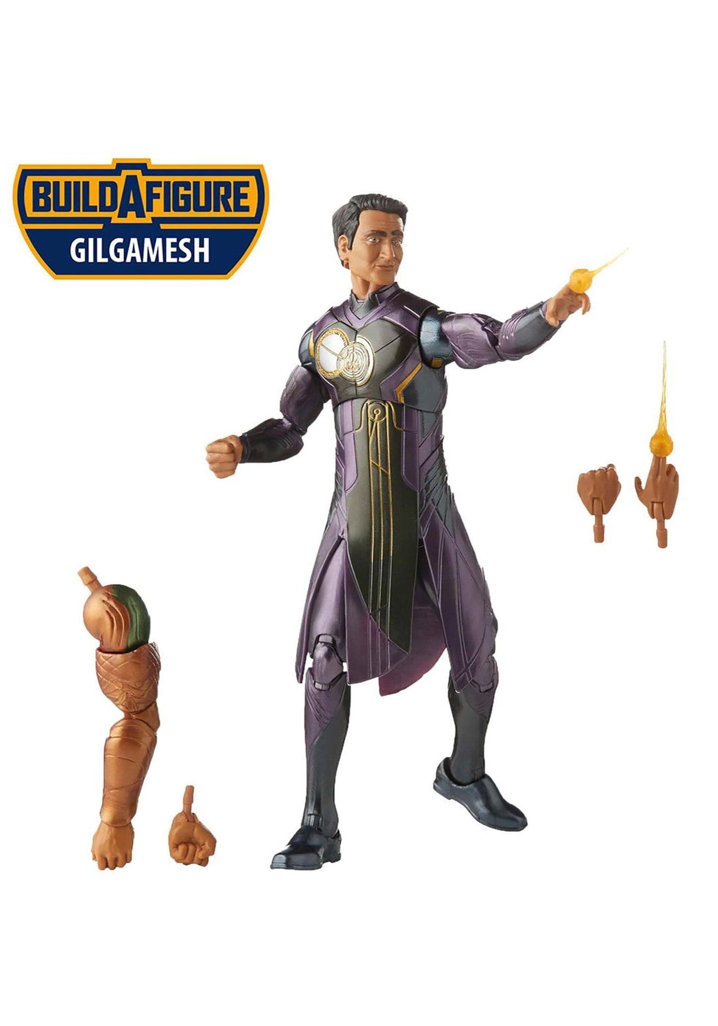 Marvel Hasbro Legends Series The Eternals 6-Inch Action Figure Toy Kingo Movie-Inspired Design Includes 4 Accessories Ages 4 and Up