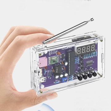 Fm Radio Kit Soldering Practice Kit Diy Electronic Kits Radio Diy Kit Digital Diy Soldering Project Kit Isolderstore