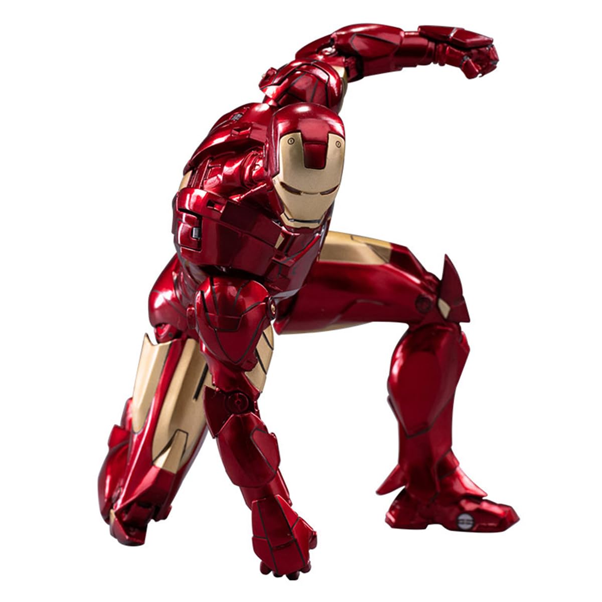 Hiplay Zd Toys Collectible Figure Full Set: Anniversary Series Non-Luminous Version: Iron Man Mk4 (1906-04), 1:10 Scale Miniatur