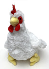 Hdp Rooster Size:12 Inch Color:White Rooster