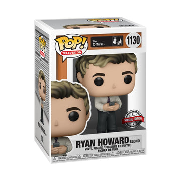 Funko Pop! Television: The Office - Ryan Howard With Blonde Hair Special Edition Multicolor Exclusive Vinyl Figure #1130