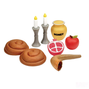 Rite Lite My First Rosh Hashanah Food Set- Learning Toy- Great Jewish/Judaica Gift - Jewish New Year