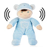 Genius Baby Toys My First Boy Doll - Soft Blue Cotton Doll with Rattle, No Hard Parts, Model GB-54, Perfect Gift for Babies