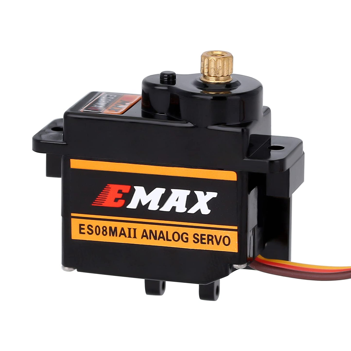 INJORA 2PCS Emax Servo ES08MAII 12g Analog RC Servo for AX24 1/24 RC Crawler Car SCX24 Upgrade Parts RC Car Boat Model