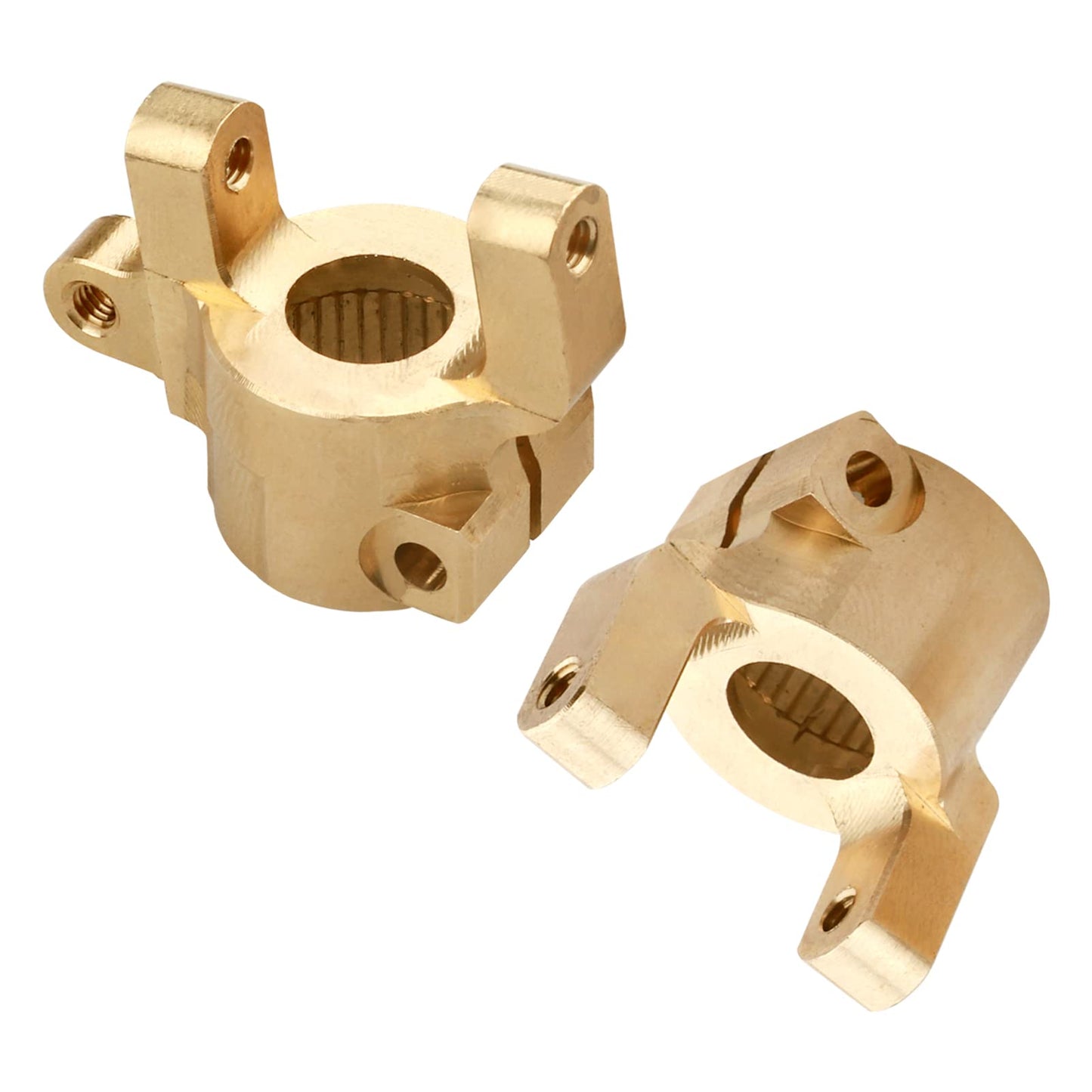 FriHobby 31.4g Upgraded Brass C-Hub Heavy Duty Weights for Axial SCX10 II 1/10 RC Crawler Upgrades Replacement Parts