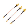Fpvking Fpv Antenna Extension Cable Adapter 95Mm/3.7Inch Mmcx To Sma Female Low Loss Antenna For Fpv Racing Drone Quadcopter Diy
