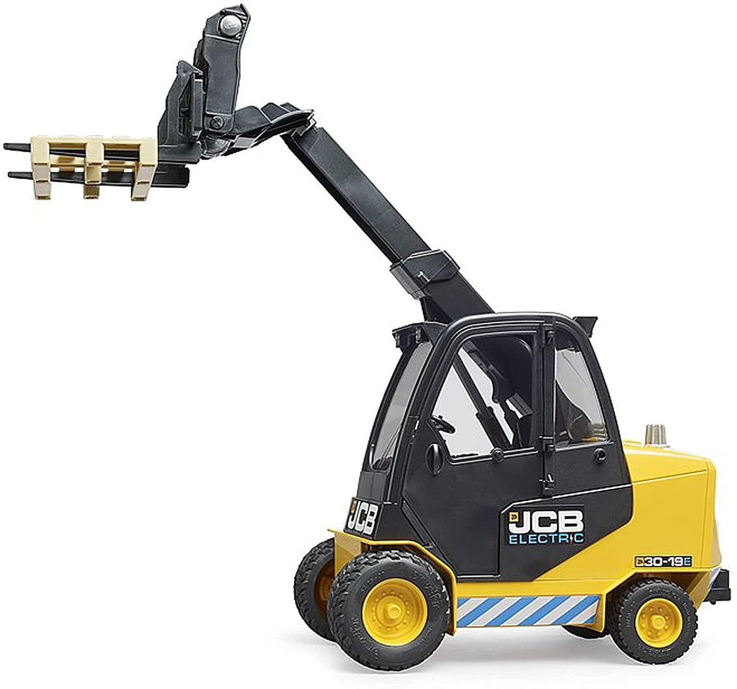 Bruder - Jcb Teletruk With Pallet (02512) - For Ages (4) And Up - Compatible With Bworld Figures