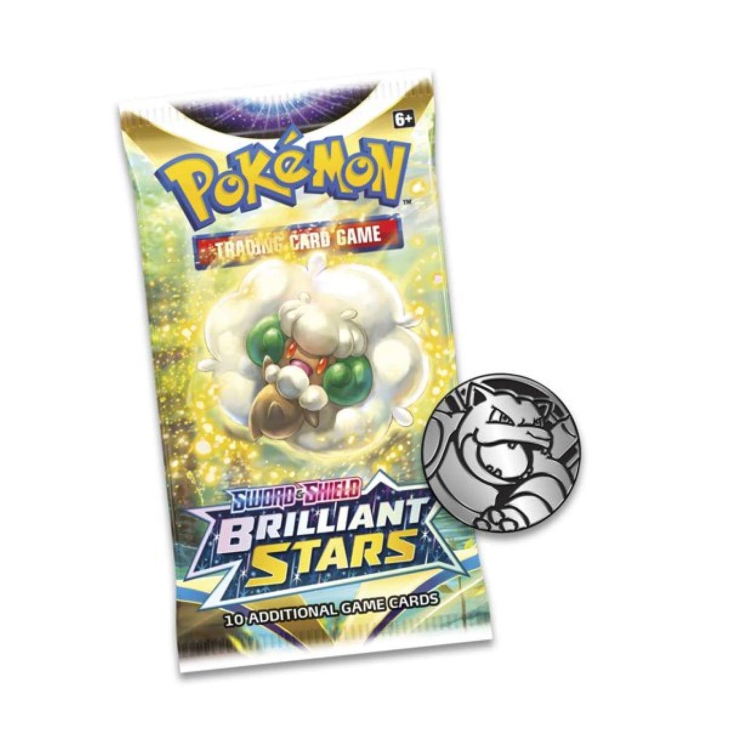 Pokemon Sas9 Brilliant Stars 3 Pack Blister - Glaceon