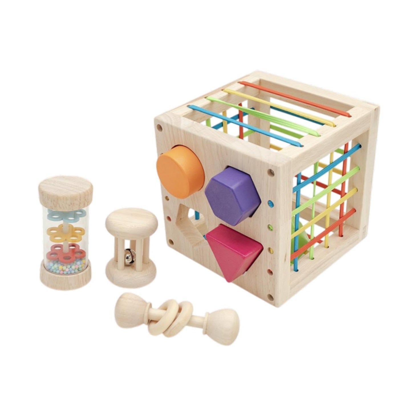 MeadawgsShape Sorter Toy 4 In 1 Sensory Toy For Infants Boys And Girls Birthday Gift|Toys & Hobbies|Preschool Toys & Pretend Pla