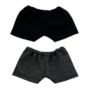 Niannyyhouse 10Cm 15Cm 20Cm Plush Doll Clothes Solid Pants Flip Over Jeans Soft Stuffed Plush Toy Dress Up Accessories (A1, 20Cm