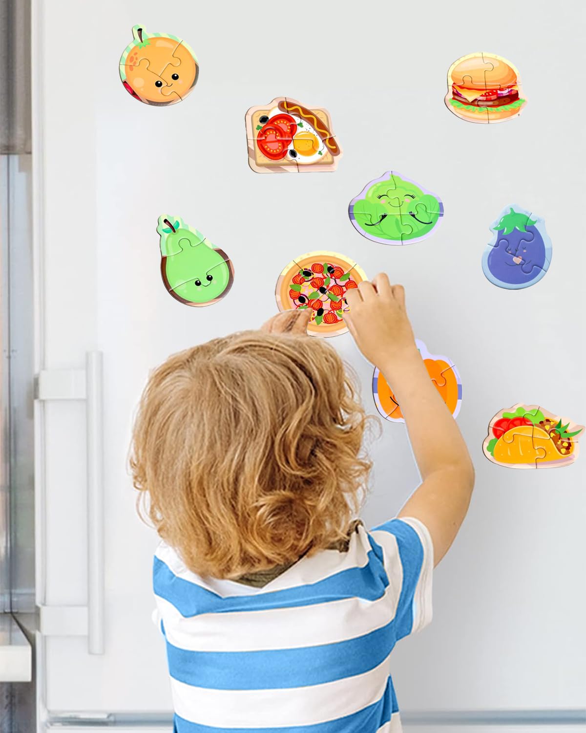 Magnetic Puzzles For Toddlers 2-4, Travel Puzzles Games For Kids Ages 1-3, Activities Toy Jigsaw Puzzles Book For Boys & Girls 1